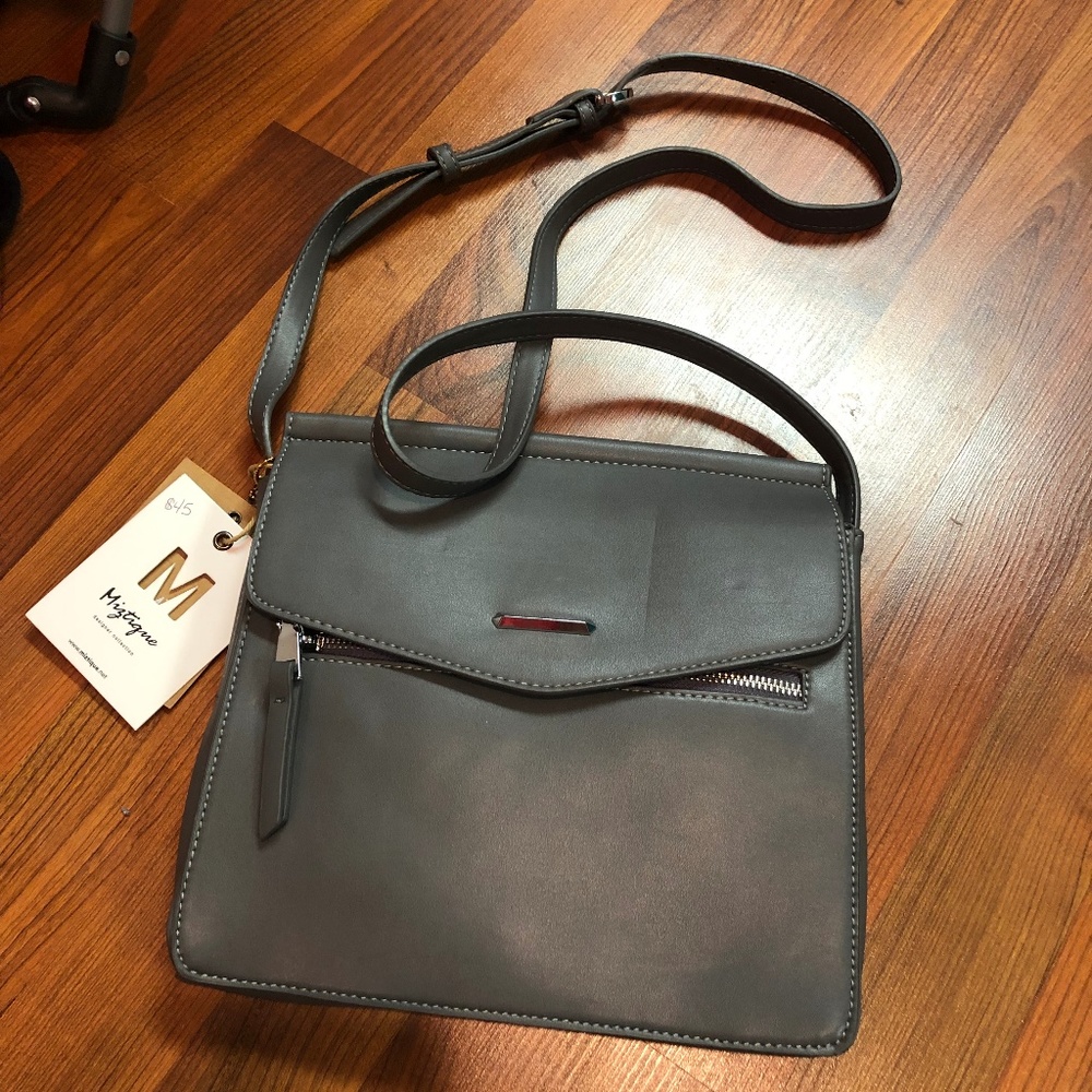 Grey satchel